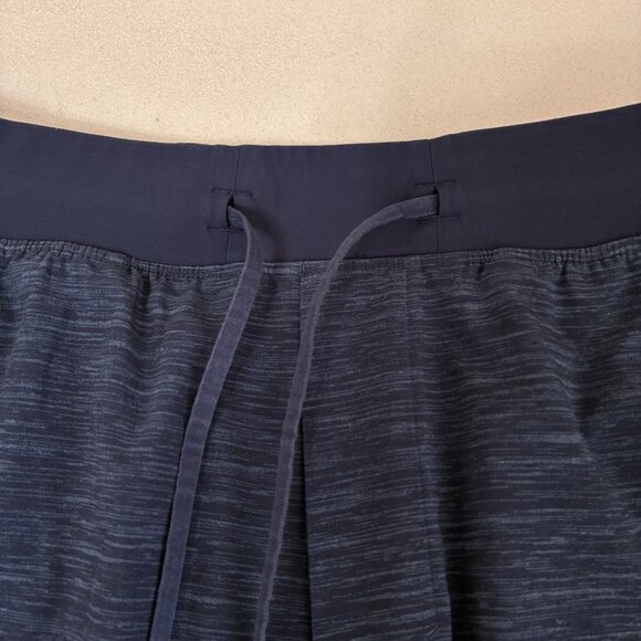 Lululemon T.H.E. Short Mens Medium Heathered Dark Gray Pull On Pockets NO LINER - Picture 4 of 10